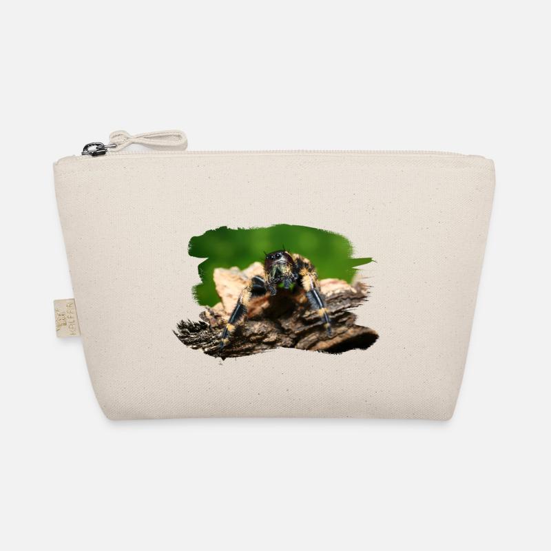 phidippus otiosus jumping spider, spring spinne Bio-Täschchen