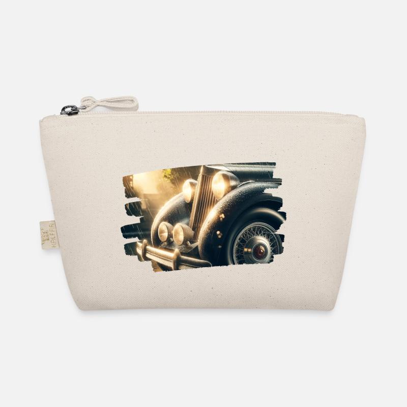 Classic Packard in the rain Organic Pouch