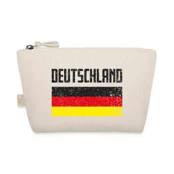 Drapeau de l’Allemagne Grunge Cadeau - Trousse biologique - nature - Devant