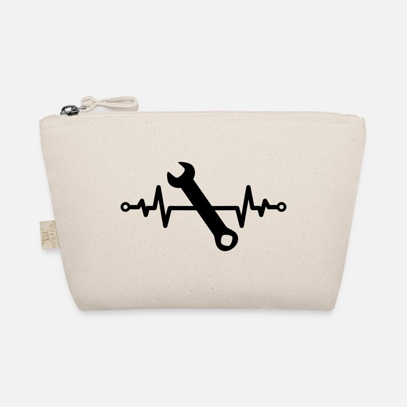 Gift idea craft open-end wrench Organic Pouch