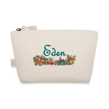 Flowers and paradise - Organic Pouch - nature - Front