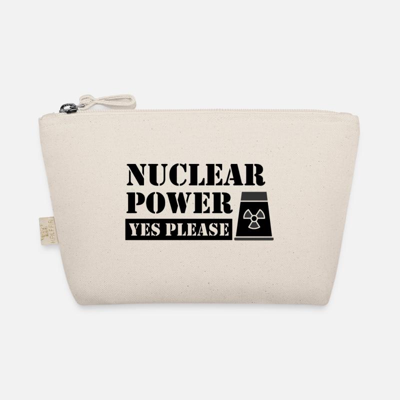 Nuclear Power Yes Please - Pro Clean Energy Organic Pouch