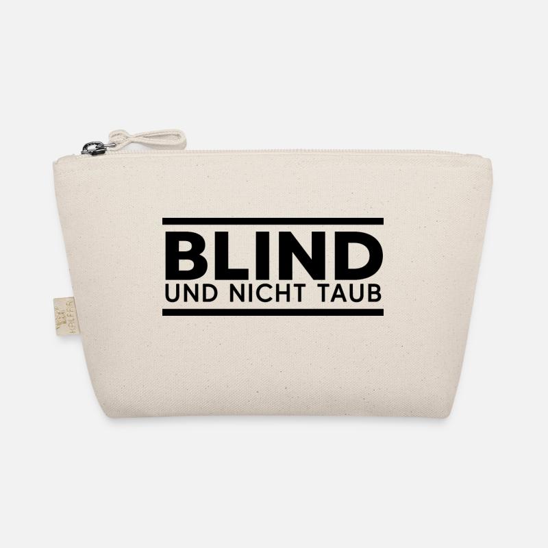 blind guide dog Organic Pouch