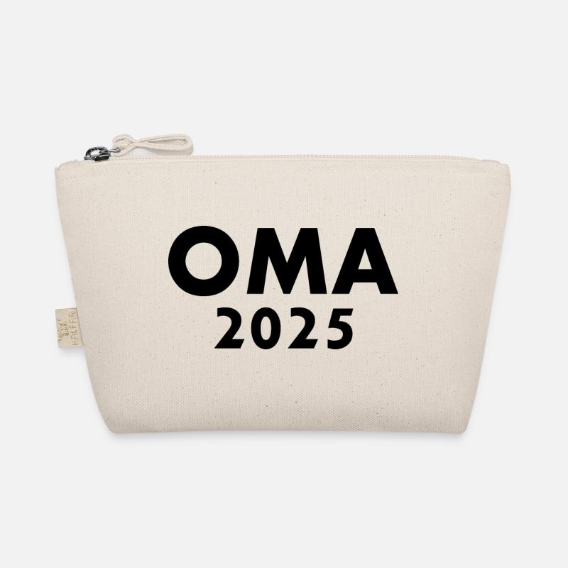 Oma 2025 - Bio-Täschchen - Natur