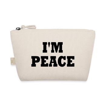 I'm peace - Organic Pouch - nature - Front