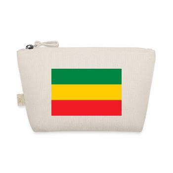 Flag of the Reggae Rasta Jah Rastafari Roots - Bio-Täschchen - Natur - Vorne