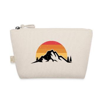 Sunset Ridge Silhouette - Organic Pouch - nature - Front