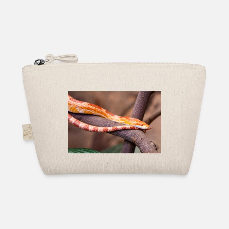 corn snake also red rat snake (Kornnatter) Organic Pouch
