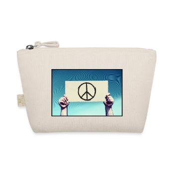Sign - Peace sign - Organic Pouch - nature - Front