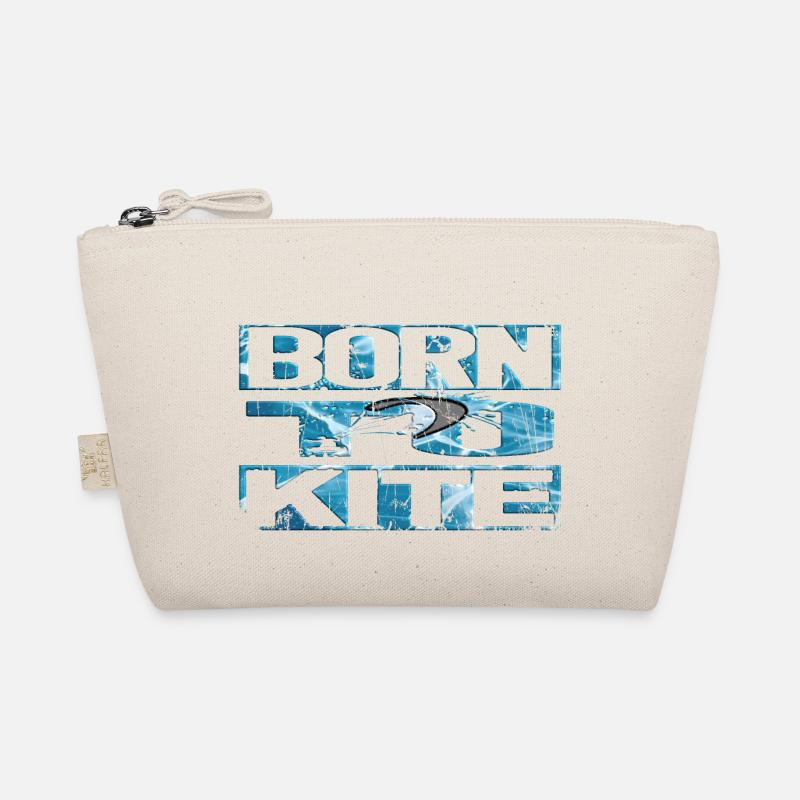 Born to Kite - Bio-Täschchen - Natur