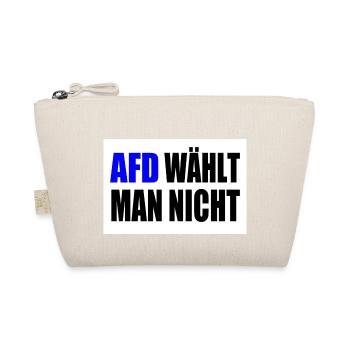 afd wählt man nicht - Bio-Täschchen - Natur - Vorne