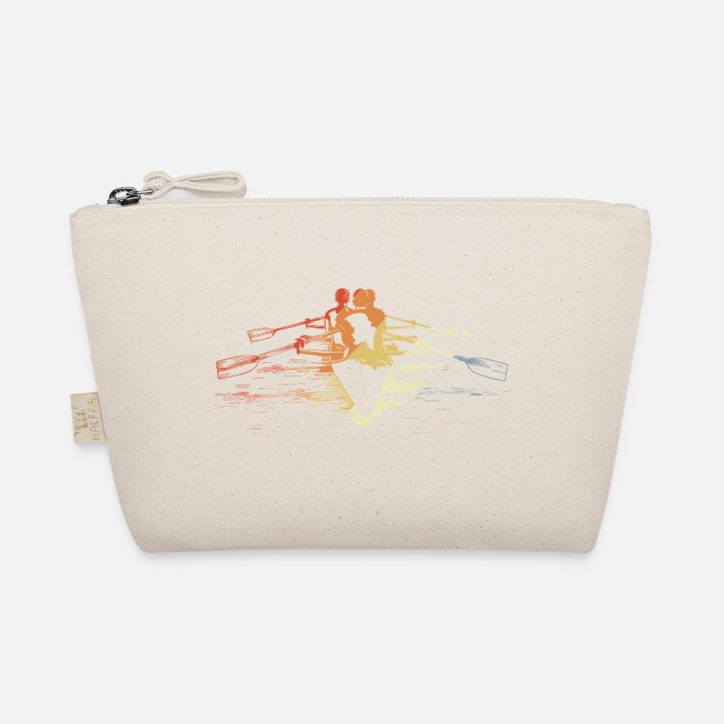 Rowing Team Vintage Look Organic Pouch