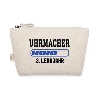 Ausbildung Uhrmacher 3. Lehrjahr Uhrmacherlehre - Bio-Täschchen - Natur - Vorne