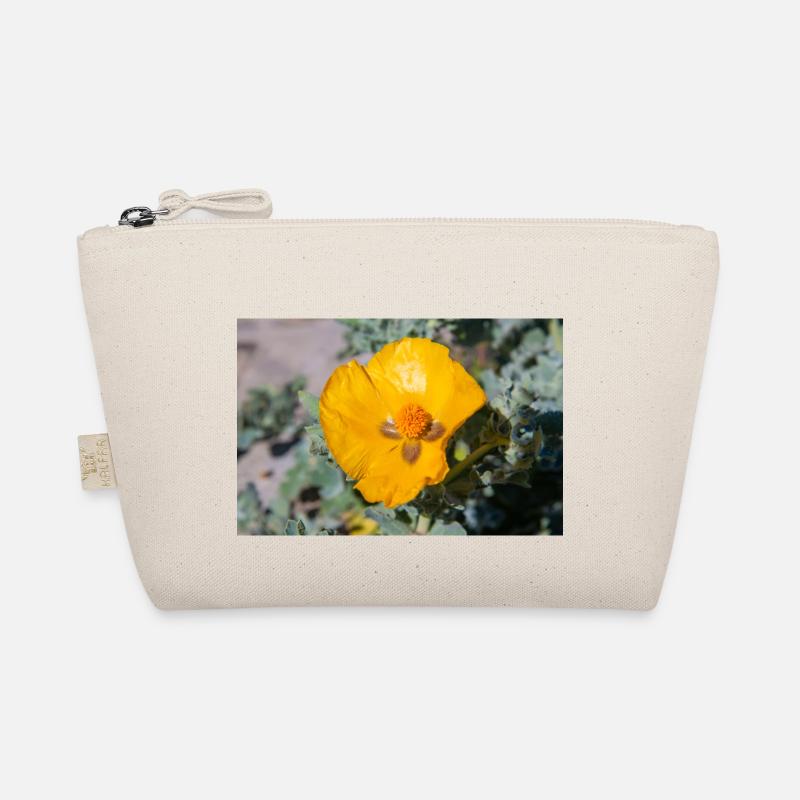 Hornmohn auch Hornmohn oder Seemohn (Gelber Bio-Täschchen