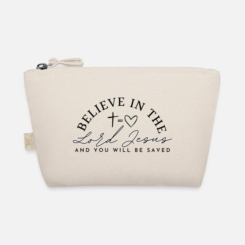 Believe in Jesus - Bio-Täschchen - Natur