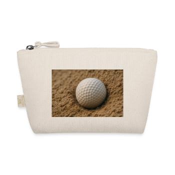 Sport - Golfball im Bunker - Bio-Täschchen - Natur - Vorne