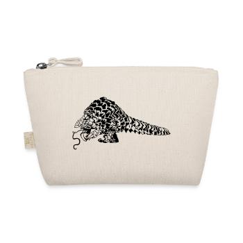 Pangolin Schuppentier - Bio-Täschchen - Natur - Vorne