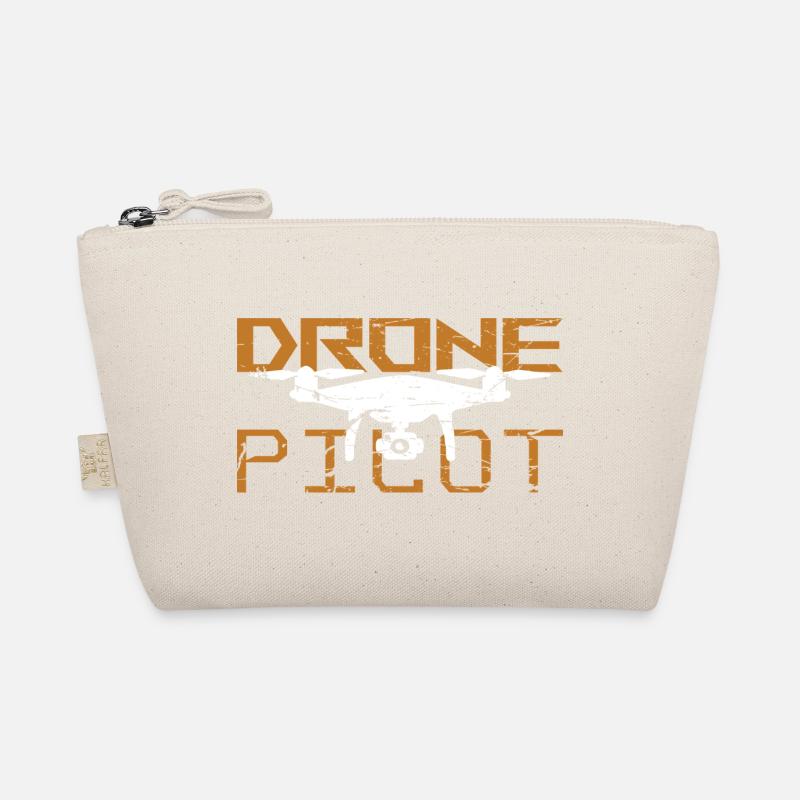 Drone, Pilot, Drone Pilot Organic Pouch