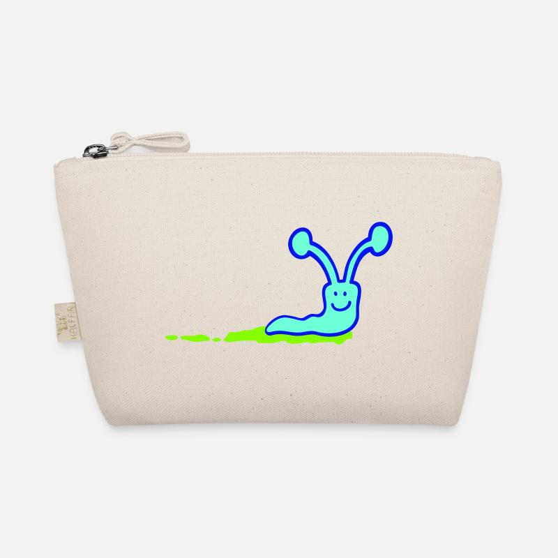 Snail Slime Trail Cute Cute Happy Cool Organic Pouch