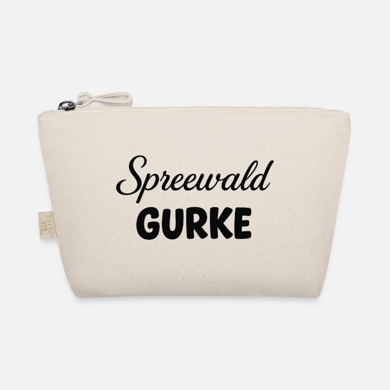 Spreewald Gurke Design - Bio-Täschchen - Natur