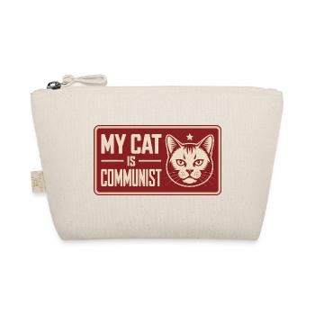 Mon chat est communiste - T-shirt Chat drôle - Trousse biologique - nature - Devant