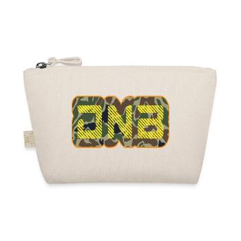 DNB Camo Glyphen Neon - Bio-Täschchen - Natur - Vorne