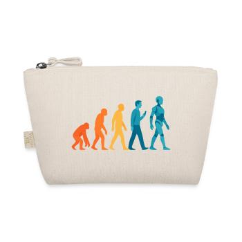 Evolution to Robot Outline - Organic Pouch - nature - Front