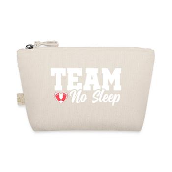 Team No Sleep - Bio-Täschchen - Natur - Vorne