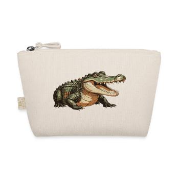 Kroko2 - Bio-Täschchen - Natur - Vorne