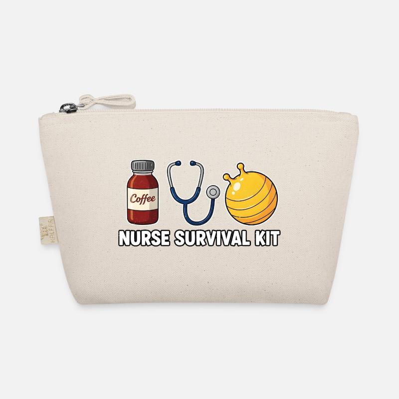 Krankenschwester Krankenpflegerin Kaffee Bio-Täschchen