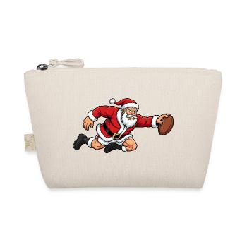 Père Noël Rugby - Trousse biologique - nature - Devant