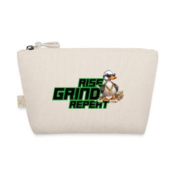 Montez, grindez, répétez – Money Duck Streetwear Design - Trousse biologique - nature - Devant