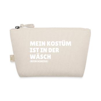 My Costume Is In The Wash Fancy Dress - Organic Pouch - nature - Front