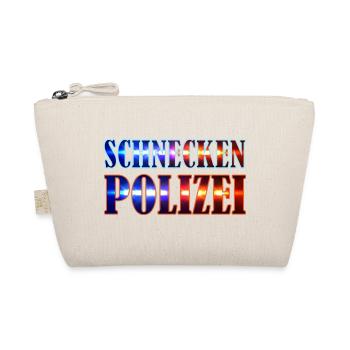 Schneckenpolizei Schnecken Nacktschnecken Gärtner - Bio-Täschchen - Natur - Vorne