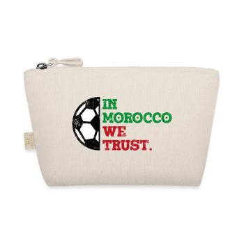 In Morocco we trust - Bio-Täschchen - Natur - Vorne