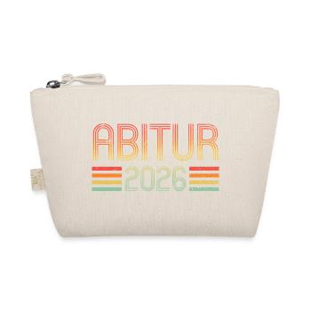 Abi 2026 - Abitur - Gift - Organic Pouch - nature - Front