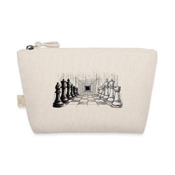 Chess Strategy – Endless Perspective - Organic Pouch - nature - Front