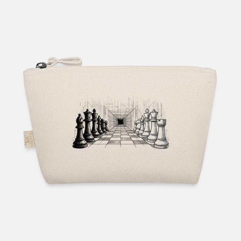 Chess Strategy – Endless Perspective Organic Pouch