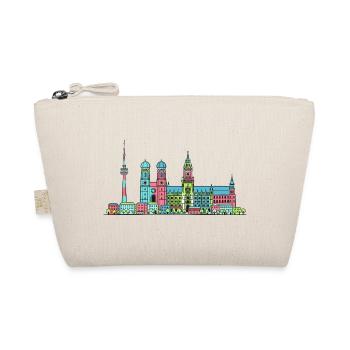 Skyline de la ville de Munich Marienplatz Art moderne en ligne - Trousse biologique - nature - Devant
