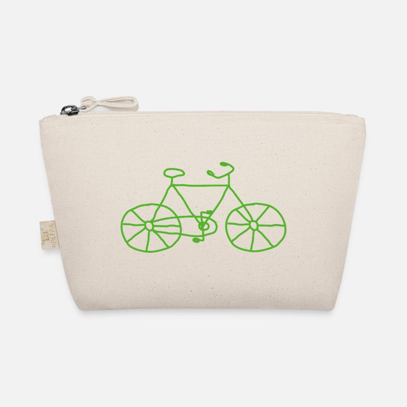 Bicycle Sketch Organic Pouch