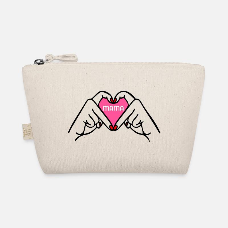 Muttertag Liebe Mama Handzeichen Bio-Täschchen
