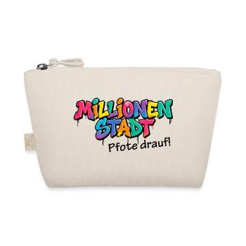 City of Millions Graffiti – Paw on it! - Organic Pouch - nature - Front