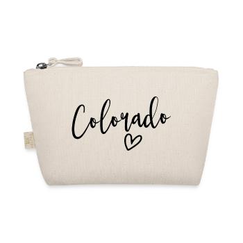 Colorado Heart Women's Love Colorado - Bio-Täschchen - Natur - Vorne
