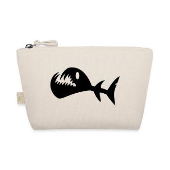 Battle Swimmer Fish - Organic Pouch - nature - Front
