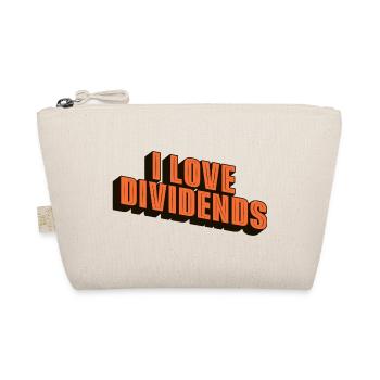 J’adore les dividendes - Trousse biologique - nature - Devant