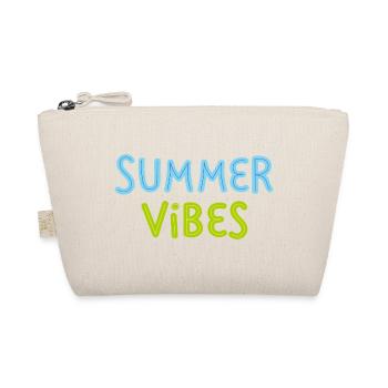 Summer Vibes Bright Color Minimal Fun Design - Bio-Täschchen - Natur - Vorne