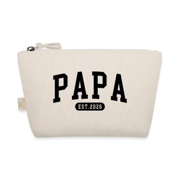 Gift for Fathers-to-be Dad 2026 - Organic Pouch - nature - Front