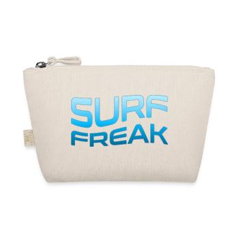 Surf Freak Blue Wave Style - Organic Pouch - nature - Front