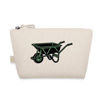 Wheelbarrow Garden Construction Tool - Organic Pouch - nature - Front