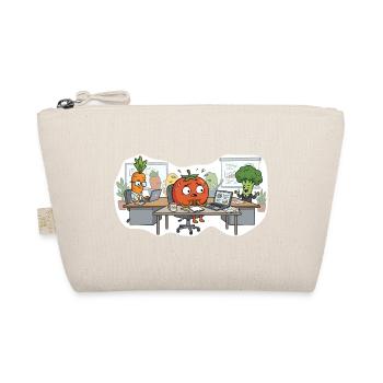 Stressed Tomato – Office Vegetables - Bio-Täschchen - Natur - Vorne